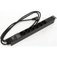 Hyperline SHE19-6SH-S-2.5EU