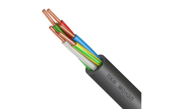 фото - Кабель ВВГнг(А)-LS 5х2.5 ОК (N PE) 0.66кВ (уп.100м) Монэл 020008600