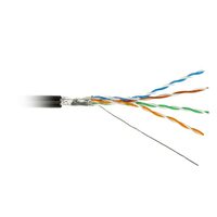 Hyperline FUTP4-C5E-S24-OUT-PE-BK-100 бухта