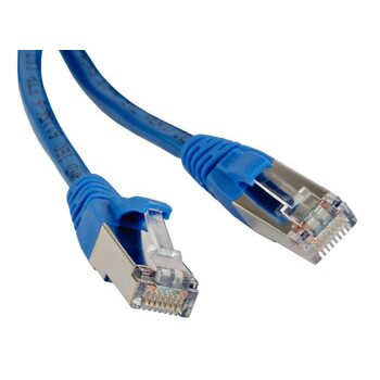 фото - Hyperline PC-LPM-STP-RJ45-RJ45-C6-3M-LSZH-BL