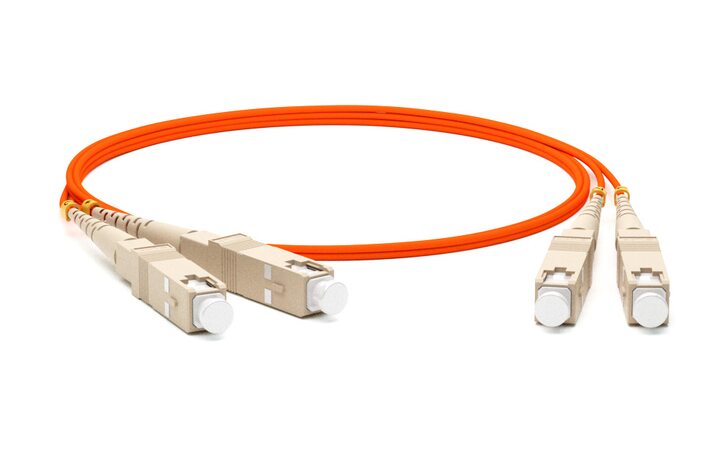 фото - Hyperline FC-D2-50-SC/PR-SC/PR-H-5M-LSZH-OR