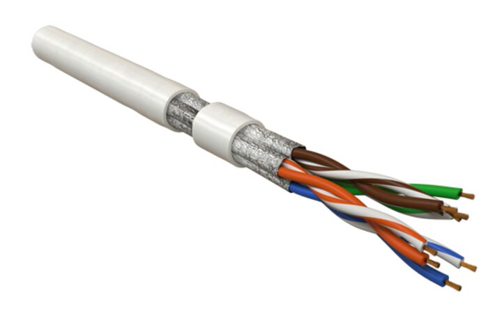 фото - Hyperline UFTP4-C6-P26-IN-LSZH-WH-100