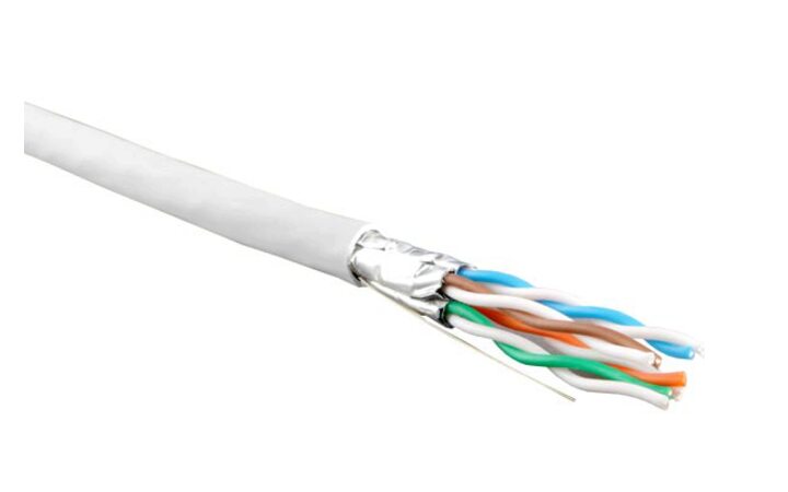фото - Hyperline UFTP4-C6-S23-IN-LSZH-WH-500