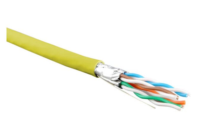 фото - Hyperline UFTP4-C6-S23-IN-LSZH-YL-500