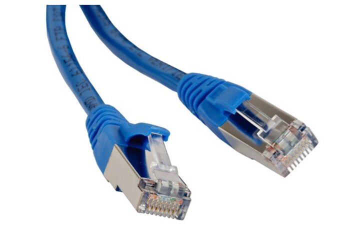 фото - Hyperline PC-LPM-STP-RJ45-RJ45-C5e-20M-LSZH-BL