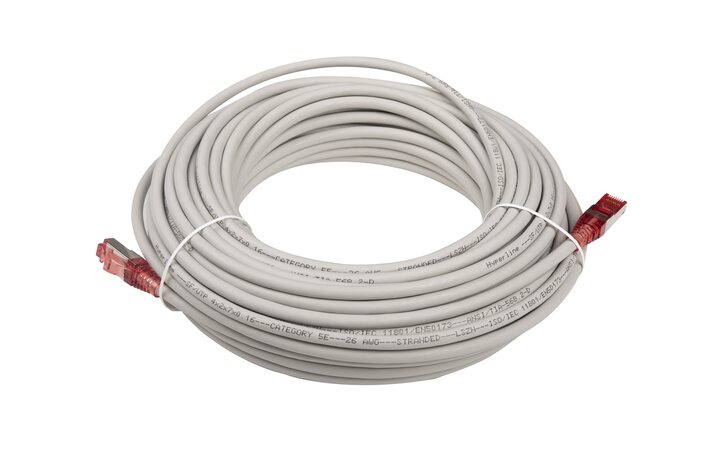 фото - Hyperline PC-LPM-SFTP-RJ45-RJ45-C5e-20M-LSZH-GY