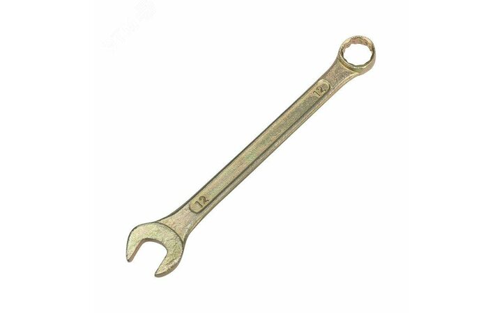 фото - Ключ комбинированный 12мм, желтый цинк REXANT (12-5807-2)