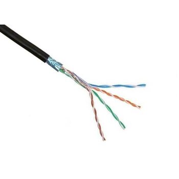 фото - Кабель FTP 5E Eletec 4x2xAWG24, наружный, двойная оболочка, 305 м, медь (06-425)