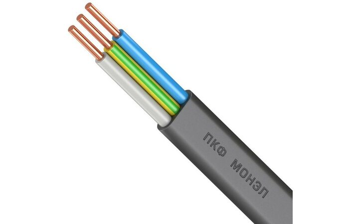фото - Кабель ВВГ-Пнг(А)-LS 3х2.5 ОК (N PE) 0.66кВ (уп.100м) Монэл 020002302
