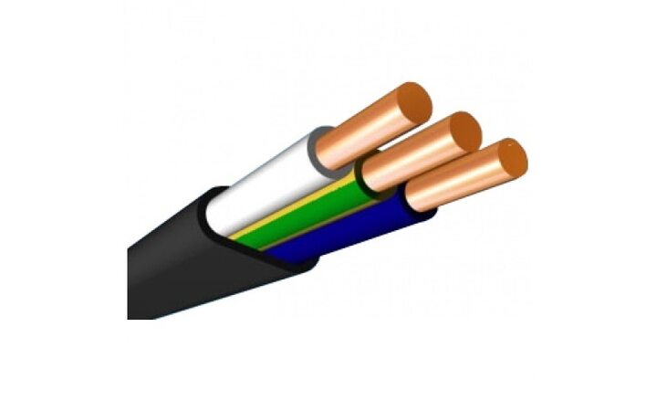 фото - Кабель РУССКИЙ СВЕТ ВВГ-Пнг(А)-LS 3х1.5 ОК (N PE) 0.66кВ (уп.50м) ЭнергоКабель