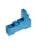 Розетка с винтовыми клеммами (с зажимной клетью) для реле 40.51, 40.52, 40.61, 40.62 с метал. клипсой FINDER 95059SMA