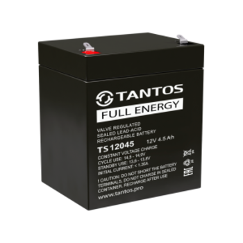 фото - Tantos Аккумулятор 12В 4.5 А∙ч (TS 12045)
