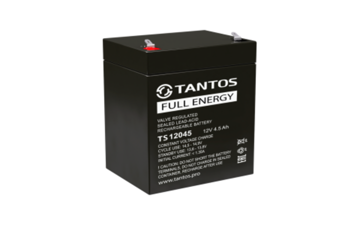 фото - Tantos Аккумулятор 12В 4.5 А∙ч (TS 12045)