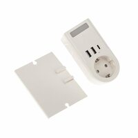 Rexant 11-1270 Адаптер USB многофункциональный (2хUSB-A, USB-С, розетка 220-250В)