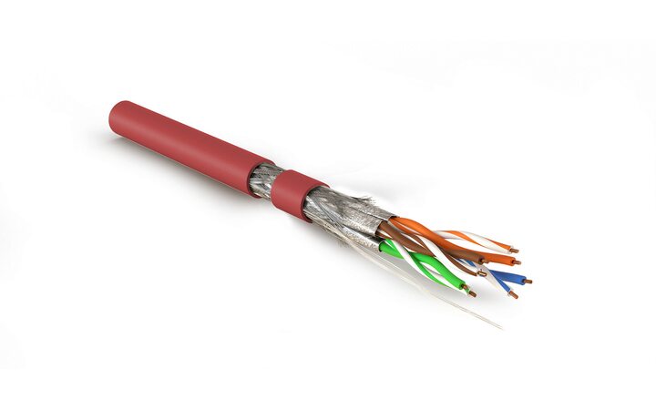 фото - Hyperline SFTP4-C7-S23-IN-LSZH-RD-500