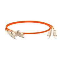 Hyperline FC-D2-62-LC/PR-LC/PR-H-15M-LSZH-OR