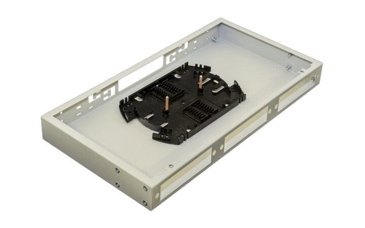 фото - Hyperline FO-19R-1U-3xSLT-W140H42-24UN-GY