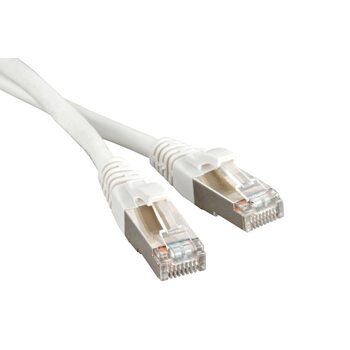 фото - Hyperline PC-LPM-STP-RJ45-RJ45-C5e-1M-LSZH-WH