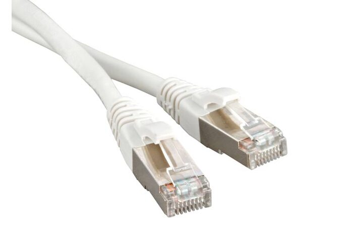 фото - Hyperline PC-LPM-STP-RJ45-RJ45-C5e-1M-LSZH-WH