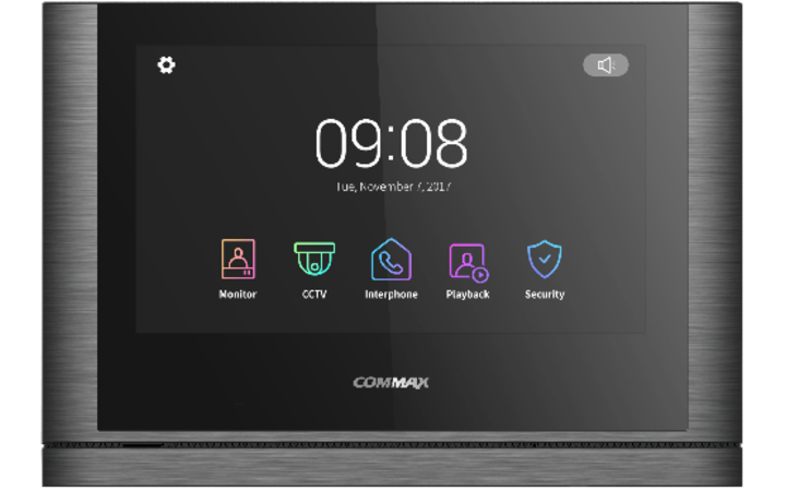 фото - Commax CDV-1024MA (светлое серебро) Black Smog