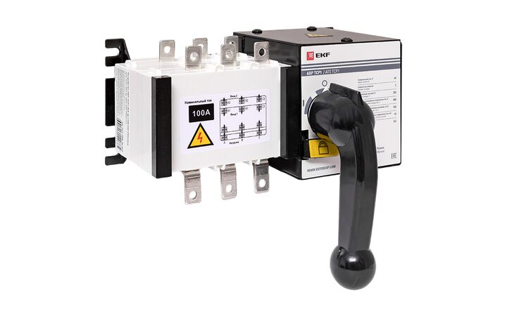 фото - Устройство АВР ТСР1 3п 100А 230В PROxima EKF ats-tsr1-100A-3p-pro