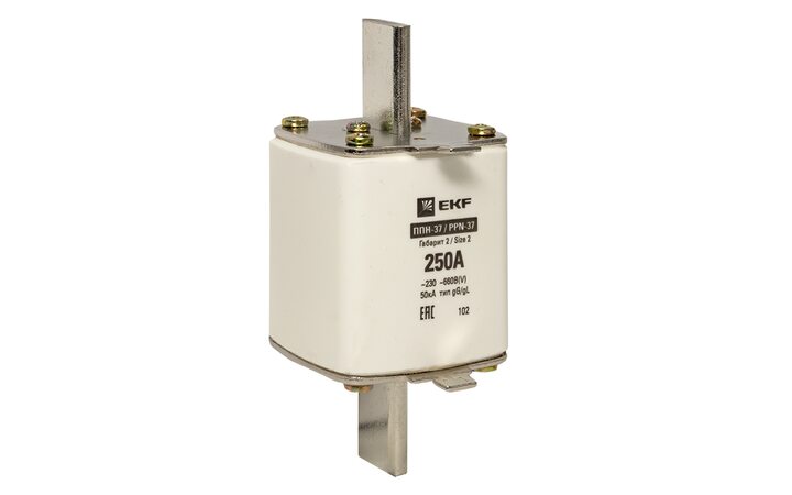 фото - Вставка плавкая ППН-37 400/250А габарит 2 EKF fus-37/400/250