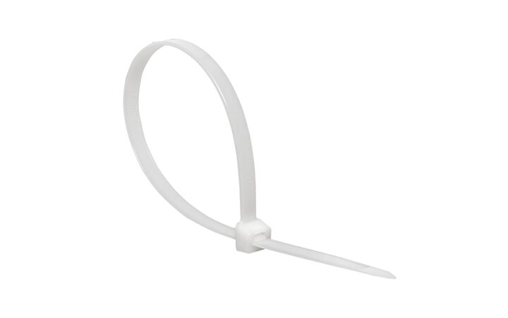 фото - Хомут кабельный 3.6х370 нейл. бел. (уп.100шт) EKF plc-c-3.6x370