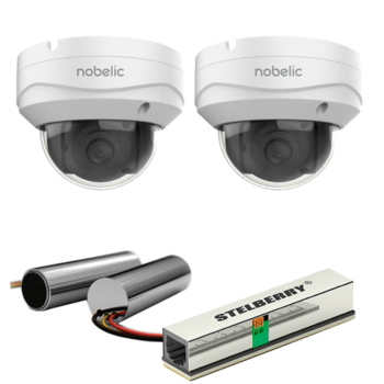 фото - Комплект видеонаблюдения с IP-камерой Nobelic NBLC-2231F-ASD и микрофоном Stellberry M-30