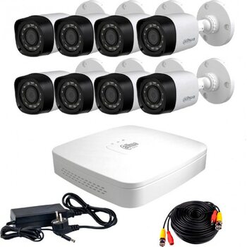фото - Комплект видеонаблюдения 8 камер Dahua HDCVI-8 + HDD1000GB