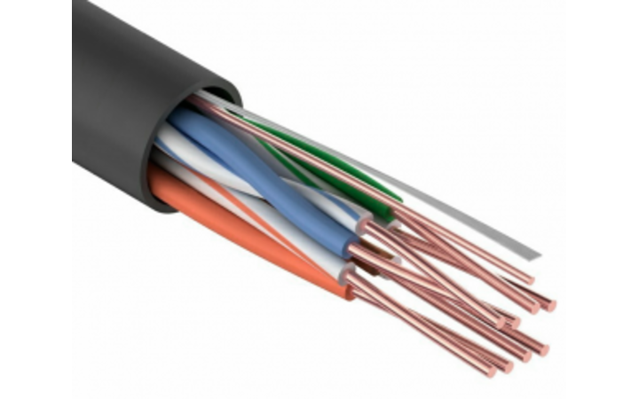 фото - Кабель UTP 4PR 24AWG (Cu) CAT5E LDPE Outdoor 305м Tantos