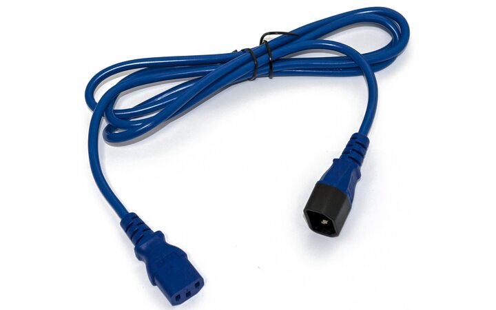 фото - Hyperline PWC-IEC13-IEC14-0.5-BL