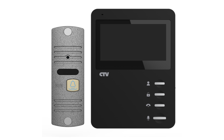 фото - CTV-DP1400N (Черный монитор + панель серебро)