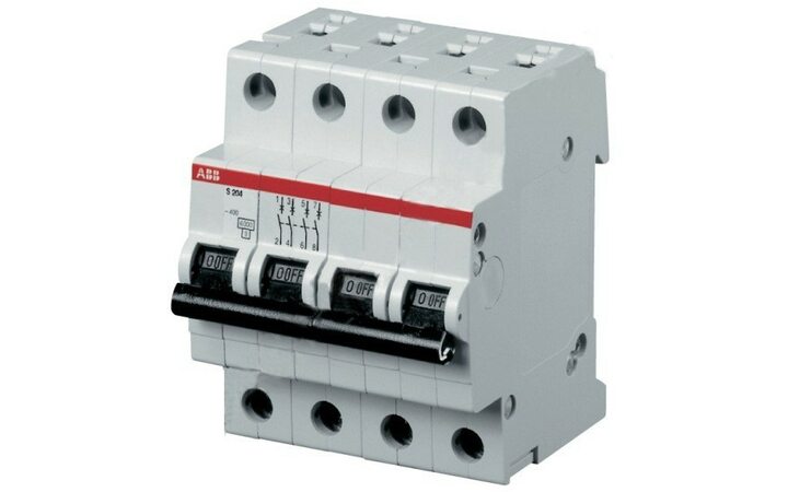 фото - ABB SH204L Автоматический выключатель 4P 16А (C) 4,5kA (2CDS244001R0164)