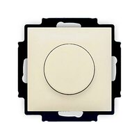 ABB BJB Basic 55 Беж Светорегулятор поворотно-нажимной 60-400 Вт для л/н (6515-0-0843 (2251 UCGL-92)