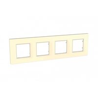 Schneider Electric SE Unica Quadro Бежевый Рамка 4-ая (MGU2.708.25)