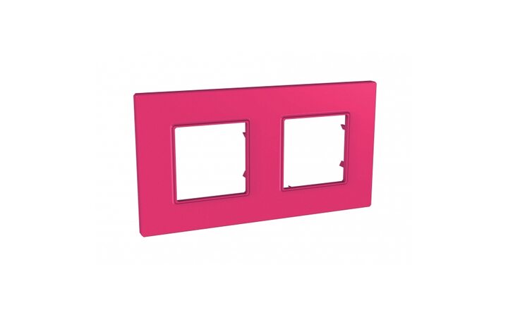 фото - Schneider Electric SE Unica Quadro Малина Рамка 2-ая (MGU4.704.27)