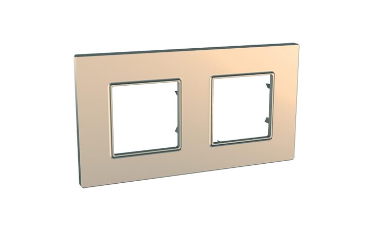 фото - Schneider Electric SE Unica Quadro Медь Рамка 2-ая (MGU6.704.56)