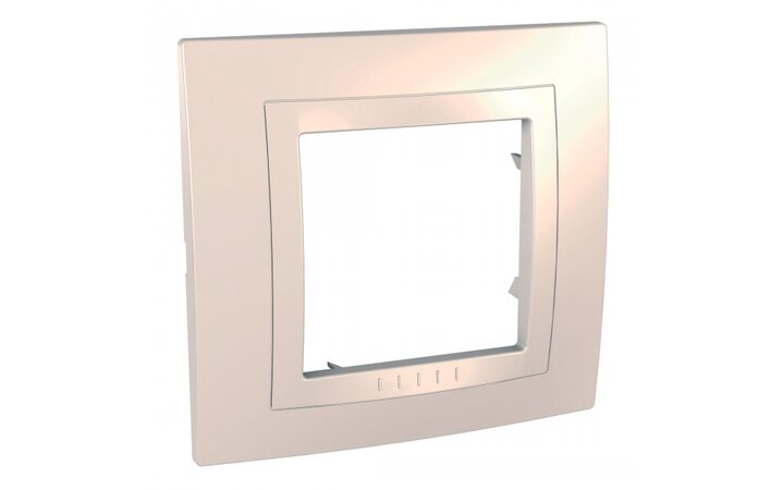 фото - Schneider Electric SE Unica Беж Рамка 1-ая литая (MGU2.002.25M)