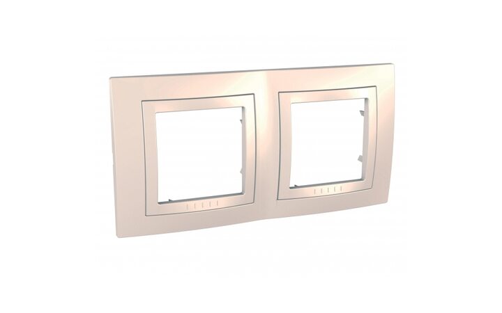 фото - Schneider Electric SE Unica Беж Рамка 2-ая (MGU2.004.25)