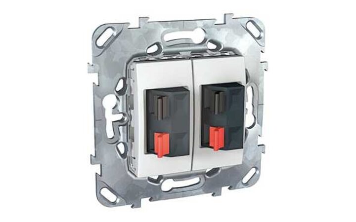 фото - Schneider Electric SE Unica Бел Аудиорозетка 2-ая (MGU5.8787.18ZD)
