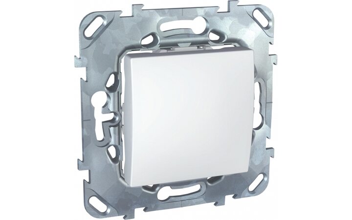 фото - Schneider Electric SE Unica Бел Переключатель 1-клавишный (сх.6) (MGU5.203.18ZD)