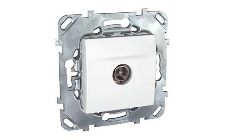 фото - Schneider Electric SE Unica Бел Розетка TV единственная (MGU5.462.18ZD)