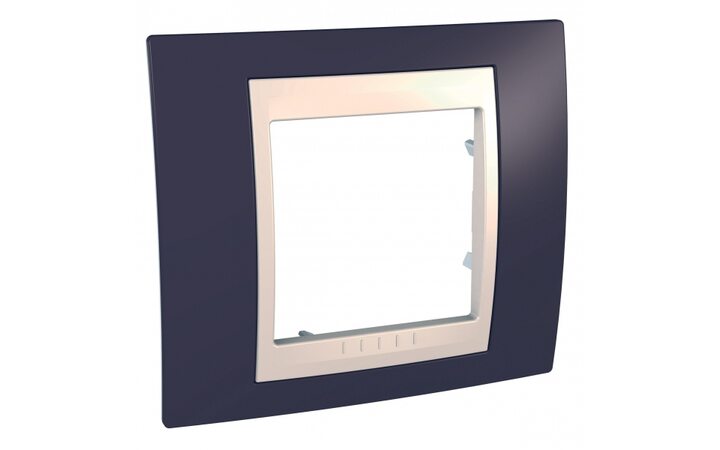 фото - Schneider Electric SE Unica Хамелеон Гранат/Беж Рамка 1-ая (MGU6.002.572)