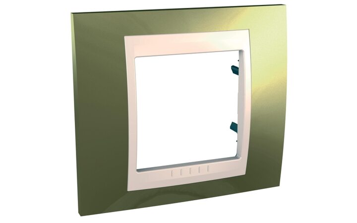 фото - Schneider Electric SE Unica Хамелеон Золото/Беж Рамка 1-ая (MGU66.002.504)