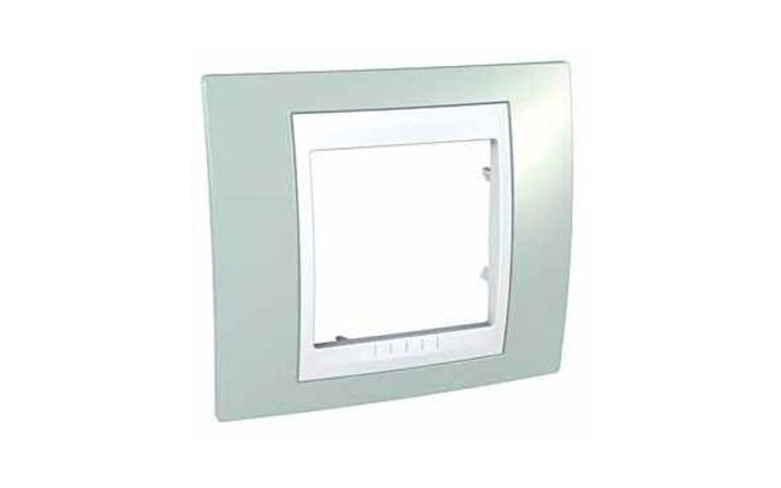 фото - Schneider Electric SE Unica Хамелеон Морская волна/Бел Рамка 1-ая (MGU6.002.870)