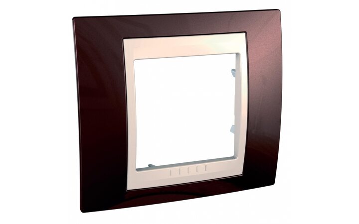 фото - Schneider Electric SE Unica Хамелеон Терракотовый/Беж Рамка 1-ая (MGU6.002.551)