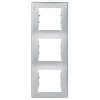 Schneider Electric SE Sedna Алюминий Рамка 3-я вертикальная (SE SDN5801360)