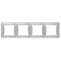 Schneider Electric SE Sedna Алюминий Рамка 4-я горизонтальная (SE SDN5800760)