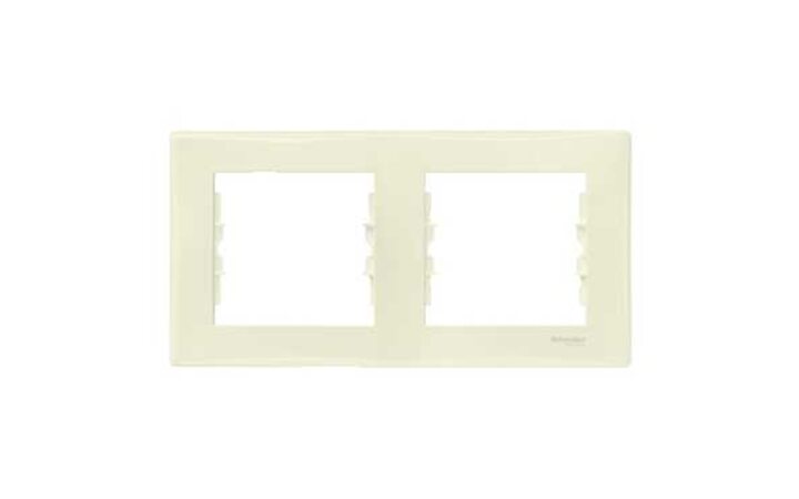 фото - Schneider Electric SE Sedna Беж Рамка 2-я горизонтальная (SE SDN5800347)