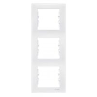 Schneider Electric SE Sedna Бел Рамка 3-я вертикальная (SE SDN5801321)